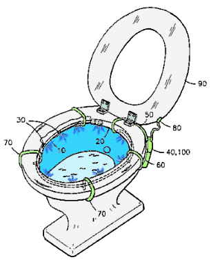 Toilet Landing Lights - Patently Absurd !