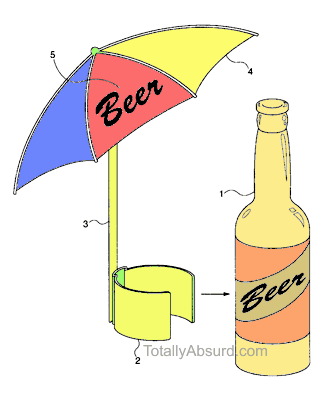 Inventions & Patents - Beerbrella - Patently Absurd!