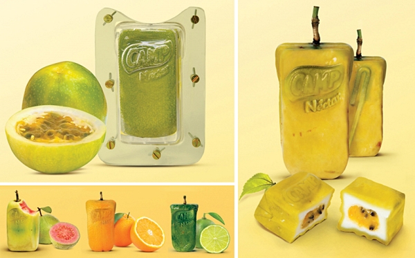 new inventions juice box shaped fruit