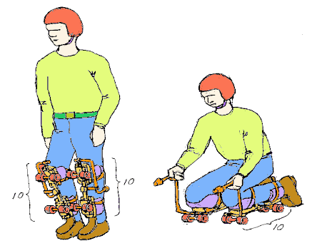 Knee Skates - Patently Absurd!