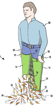 Leaf Chaps - Patently Absurd! Inventions and Patents