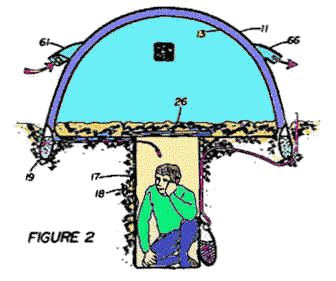 Portable Nuclear Fallout Shelter