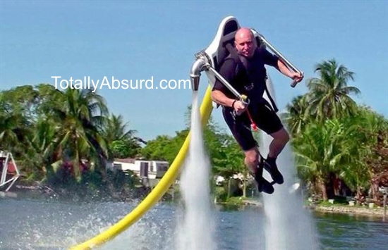 Real Stuff! Ride the Fire Hose! TotallyAbsurd.com